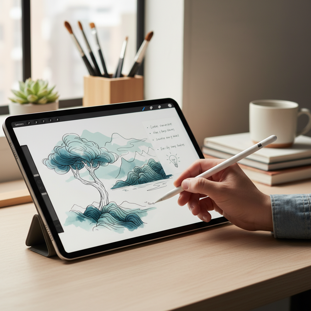 iPad Stylus lifestyle image