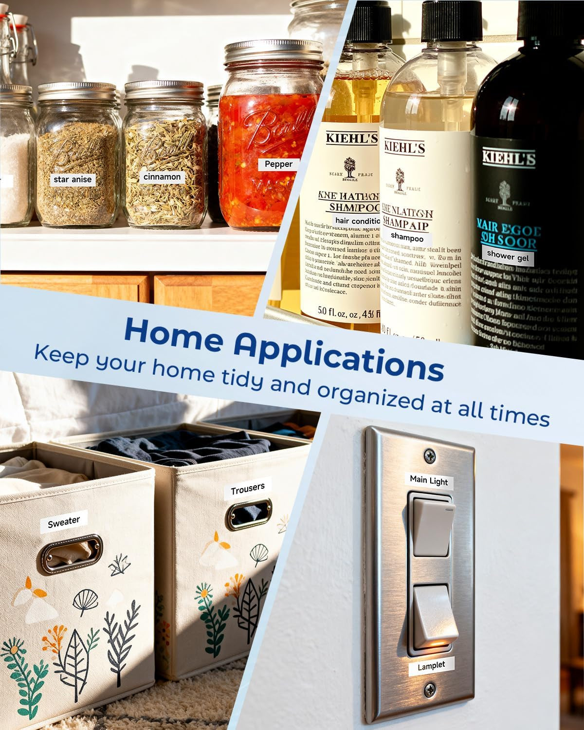 Compatible Label Tape Replacement for Brother P Touch M Tape M231 MK231 MK-231 12Mm 0.47 Inch to Use with Brother P Touch PT-M95, PT-90, PT-70, PT-65, PT-85, Black on White, 26.2 Feet, 3-Pack