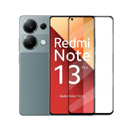 6In1 Glass for Redmi Note 13 Pro Global Full Cover Tempered Glass Redmi Note 13 Pro Screen Protector Lens Film Redmi Note 13 Pro